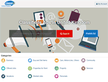Tablet Screenshot of classiuk.com